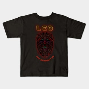 Leo 8b Black Kids T-Shirt